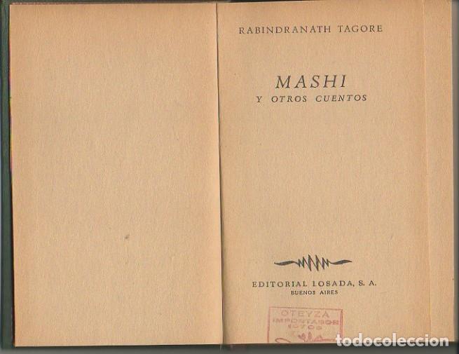 Libros: MASHI Y OTROS CUENTOS. - TAGORE, Rabindranath. - Foto 1