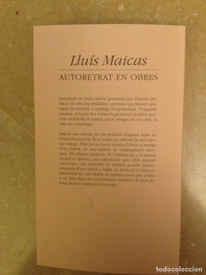 Libros: Autoretrat en obres (Llu&iacute;s Maicas) - Foto 4