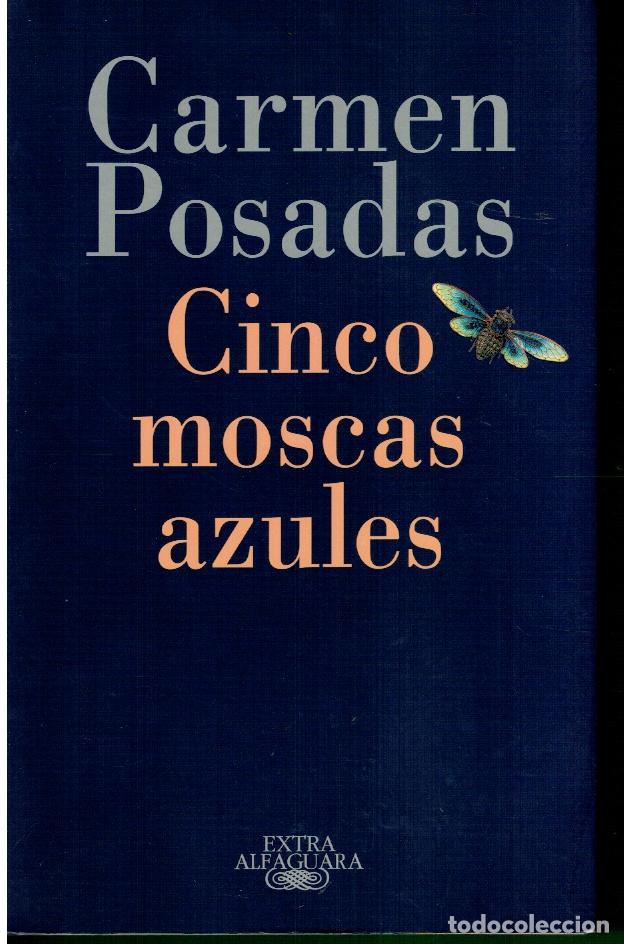 Libros: CINCO MOSCAS AZULES. 1&ordf; edici&oacute;n. - Foto 1