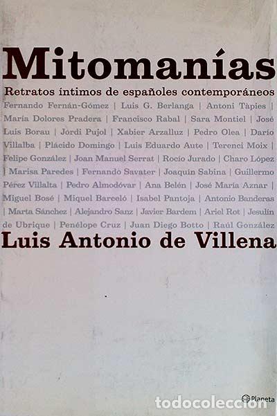 Libros: Mitoman&iacute;as - Luis Antonio de Villena - Foto 1