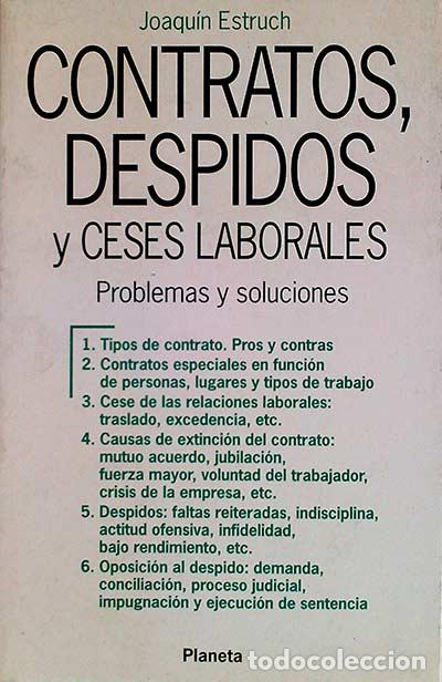 Libros: Contratos, despidos y ceses laborales - Estruch,Joaqu&iacute;n - Foto 1