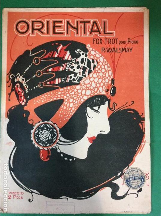 Libros: ORIENTAL FOX TROP POUR PIANO R WALSMAY - Foto 1