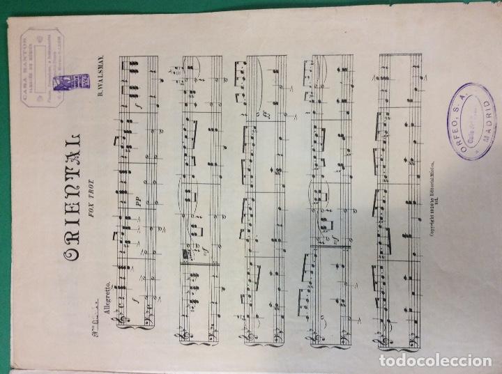 Libros: ORIENTAL FOX TROP POUR PIANO R WALSMAY - Foto 3