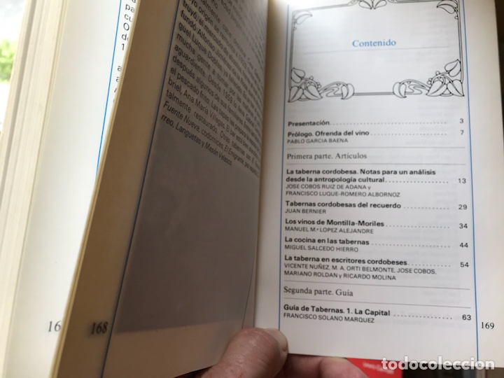 Libros: Nuestras tabernas. C&oacute;rdoba. 1.987 - Foto 2