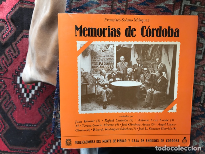 Libros: Memorias de C&oacute;rdoba. Francisco Solano - Foto 1