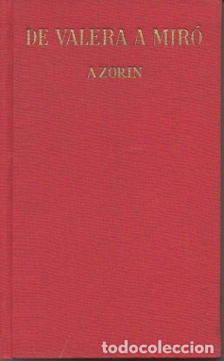 Libros: DE VALERA A MIRO. - AZORIN. - Foto 1