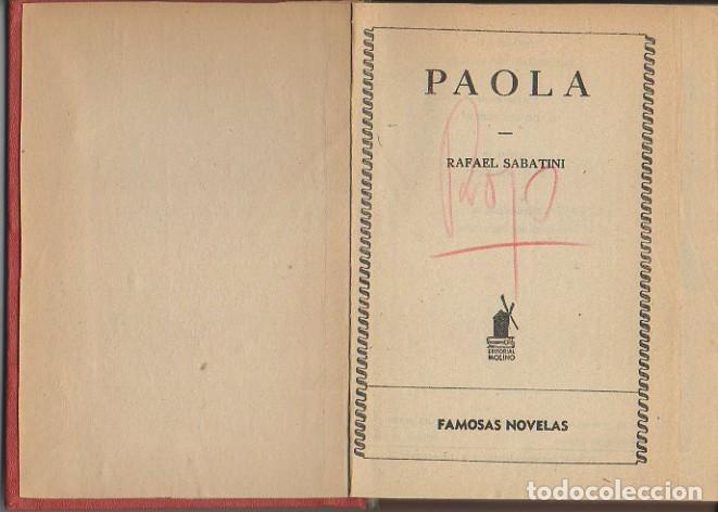 Libros: PAOLA. - SABATINI, Rafael. - Foto 1