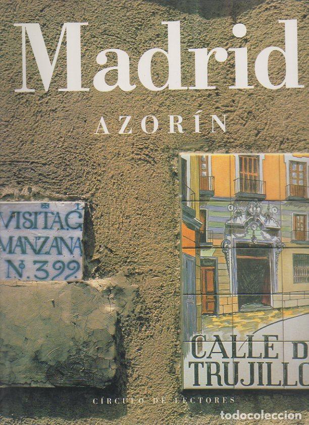 Libros: MADRID. - AZORIN (J. Mart&iacute;nez Ruiz). - Foto 1