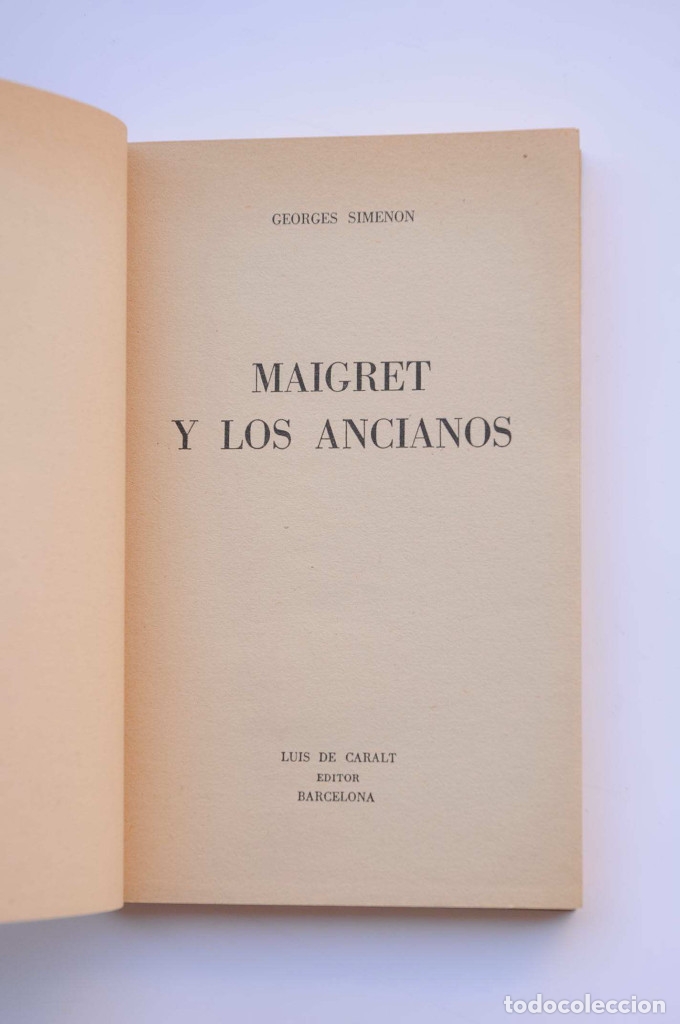 Libros: Maigret y los ancianos - SIMENON, Georges - Foto 2
