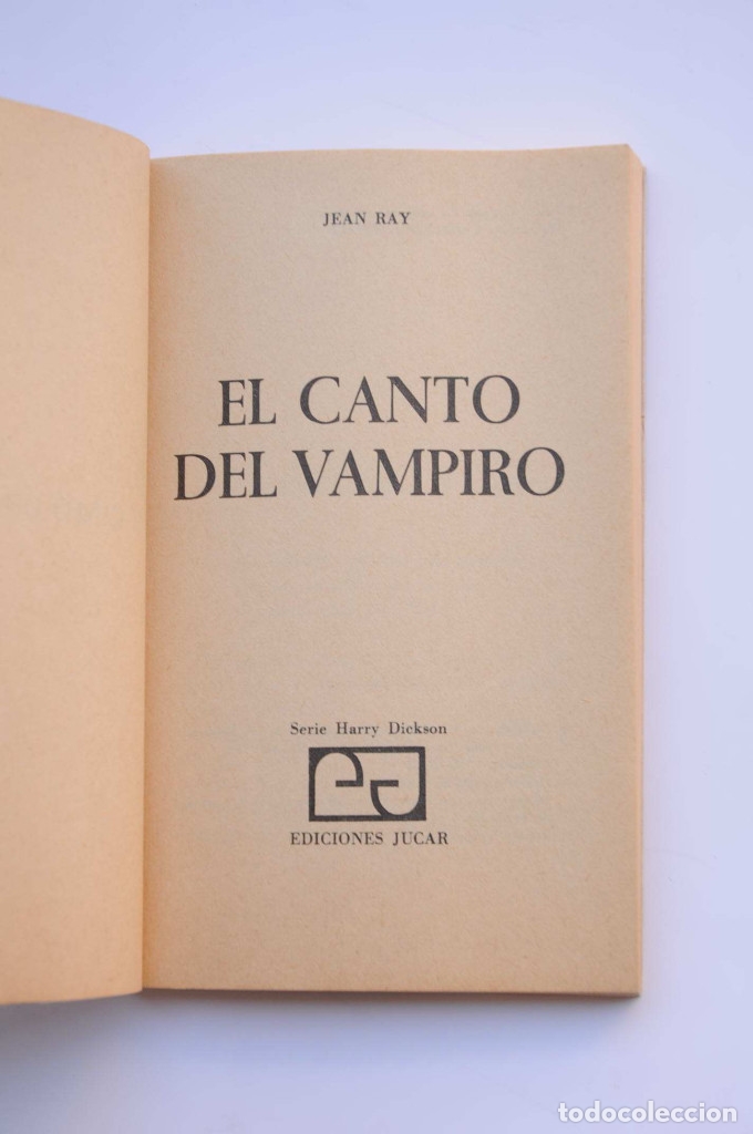 Libros: El canto del vampiro - RAY, Jean - Foto 2