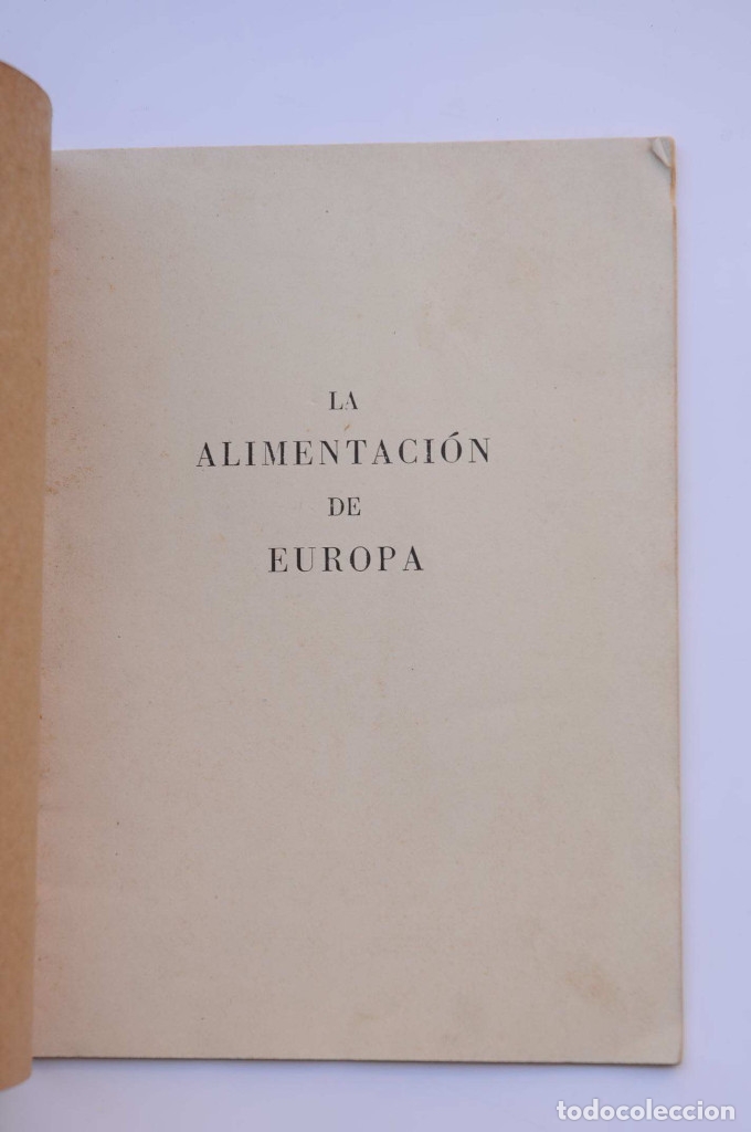 Libros: La alimentaci&oacute;n en Europa - AN&Oacute;NIMO - Foto 2