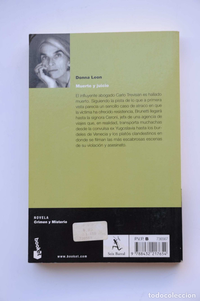 Libros: Muerte y juicio - LEON, Donna - Foto 3