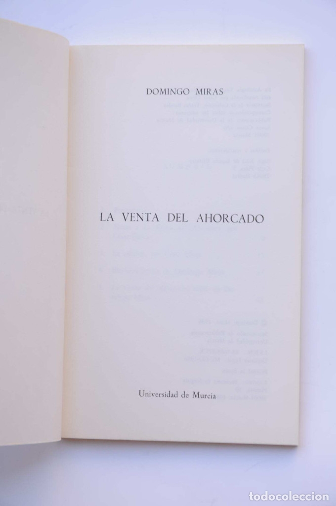 Libros: La venta del ahorcado - MIRAS, Domingo - Foto 2