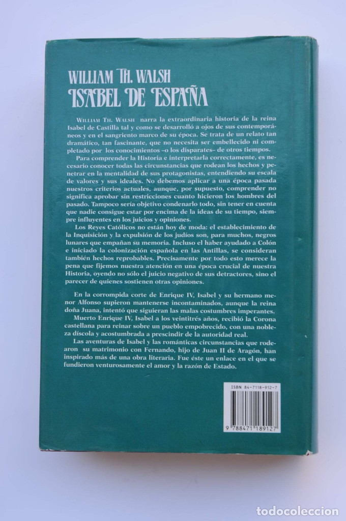 Libros: Isabel de Espa&ntilde;a - WALDS, William H. - Foto 4