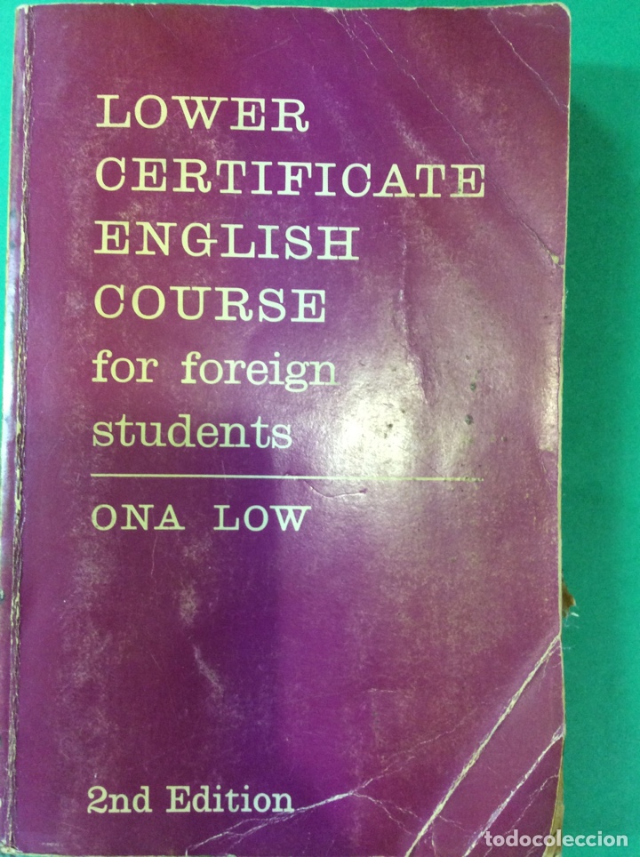 Libros: LOWER CERTIF&Iacute;CATE ENGLISH COURSE FOR FOREIGN STUDENTS - Foto 1
