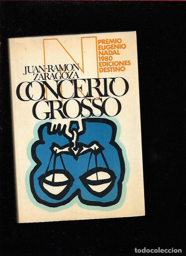 Libros: CONCERTO GROSSO - ZARAGOZA, JUAN-RAMON - Foto 1