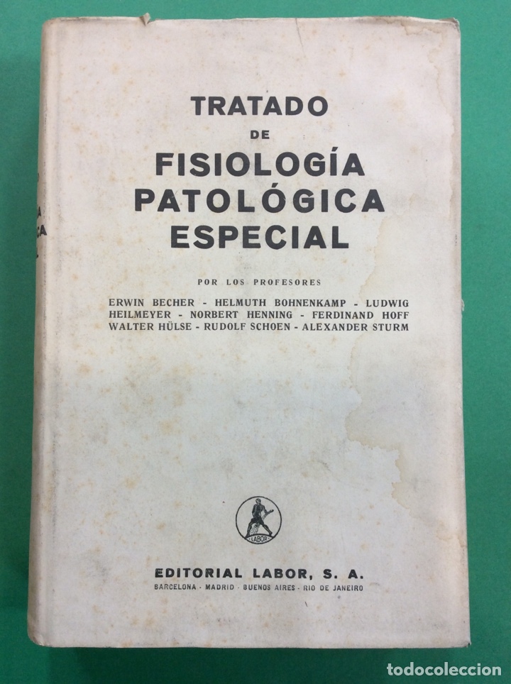 Libri di seconda mano: TRATADO DE FISIOLOG&Iacute;A PATOL&Oacute;GICA ESPECIAL