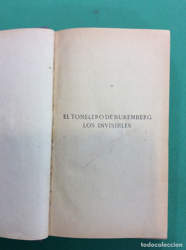 books: EL TOLENERO DE NUREMBERG LOS INVISIBLES