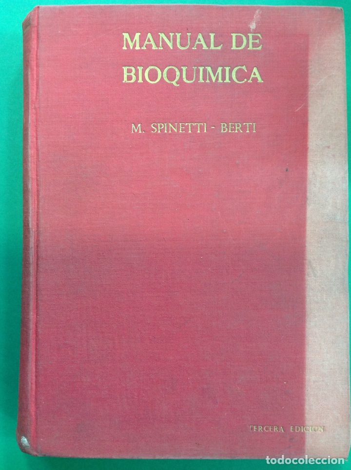 Libros: MANUAL DE BIOQU&Iacute;MICA - Foto 1