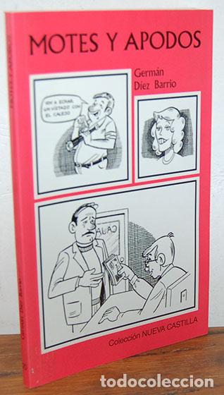 Libros: MOTES Y APODOS - GERM&Aacute;N D&Iacute;EZ BARRIO - Foto 1