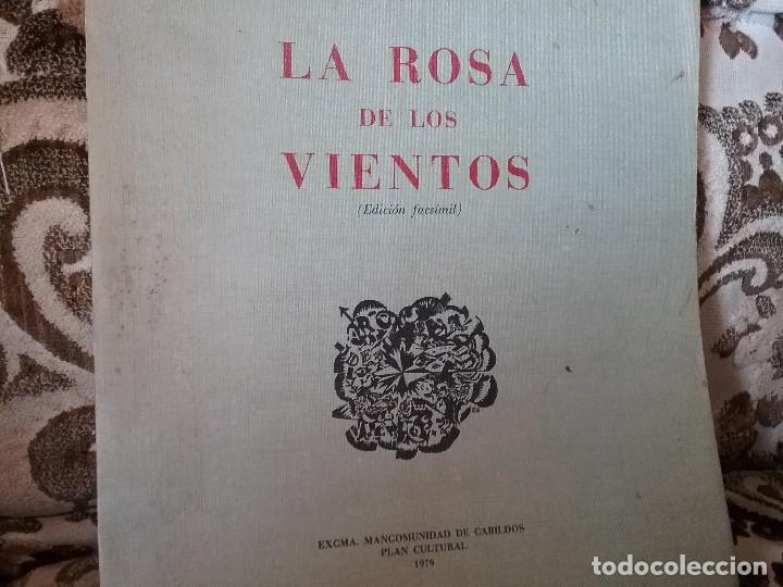 Livres: La rosa de los vientos 1927-1929. Ed. facs&iacute;mil 1979, solo 1500 ejemplares (Canarias)