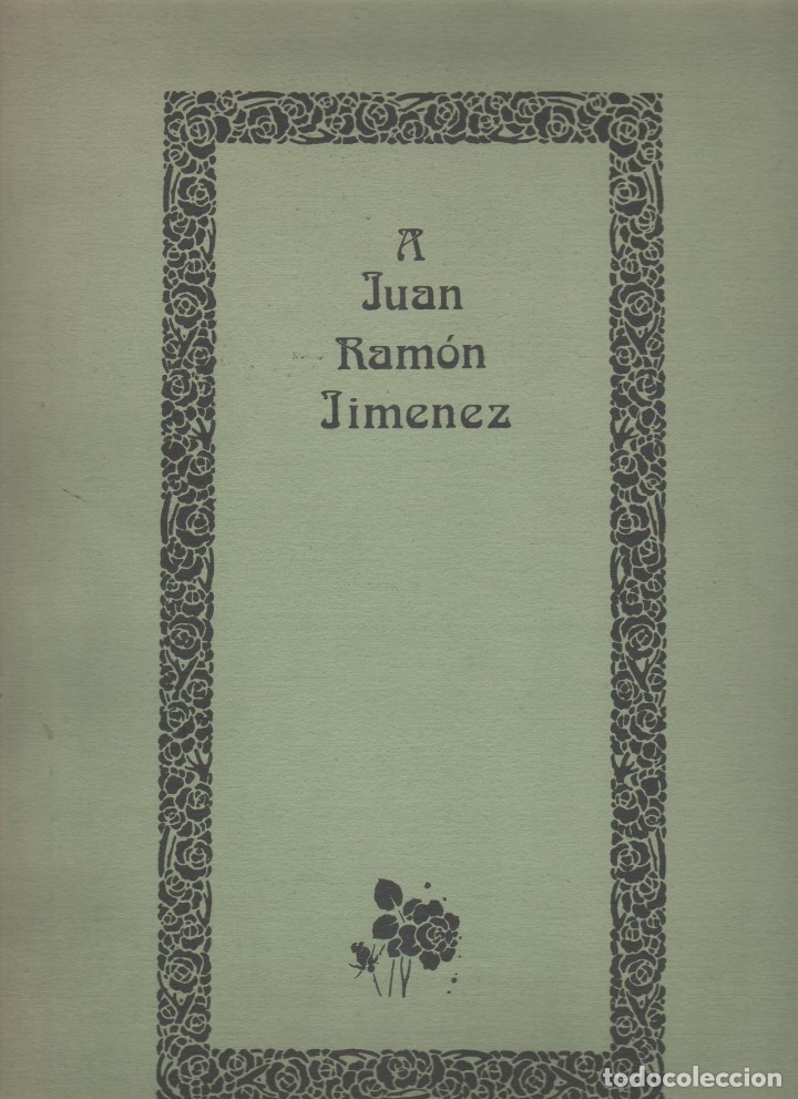 Libros: A Juan Ram&oacute;n Jim&eacute;nez. - VV.AA.: - Foto 1