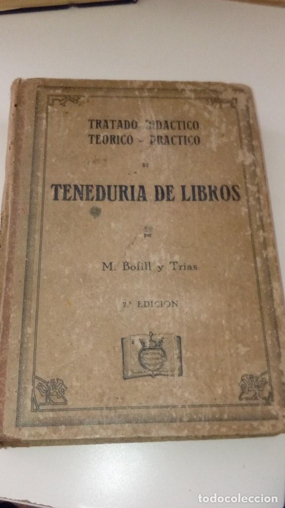Libros: C-19 LIBRO TENEDURIA DE LIBROS BOFILL Y TRIAS - Foto 1