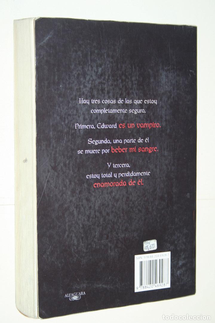 Libros: CREP&Uacute;SCULO (Stephenie Meyer) *** LIBRO FICCION *** - Foto 2