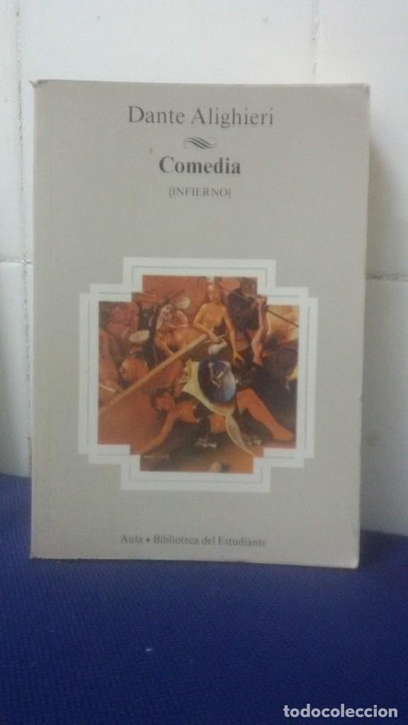 Libros: AULA, BIBLIOTECA DEL ESTUDIANTE &ndash; COMEDIA ( INFIERNO ) &ndash; DANTE ALIGHIERI - Foto 1