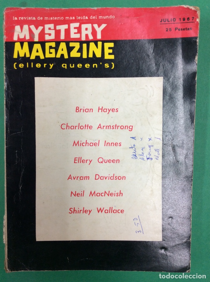Libros: MYSTERY MAGAZINE - Foto 1