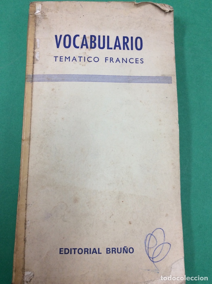 Libros: Vocabulario Tem&aacute;tico Frances / BRU&Ntilde;O / 1971 - Foto 1