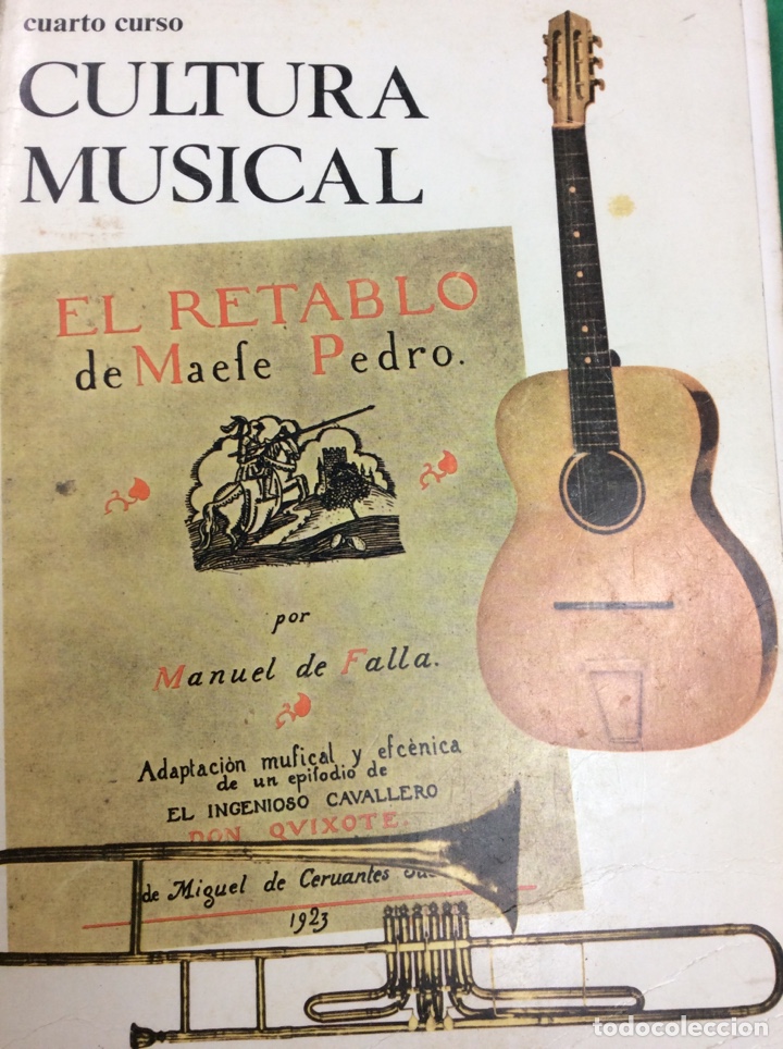 Libri di seconda mano: Cultura Musical CUARTO CURSO / 1971