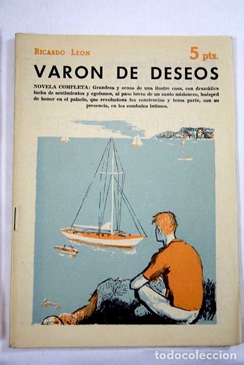 Libros: Var&oacute;n de deseos: novela completa.- Le&oacute;n, Ricardo - Foto 1