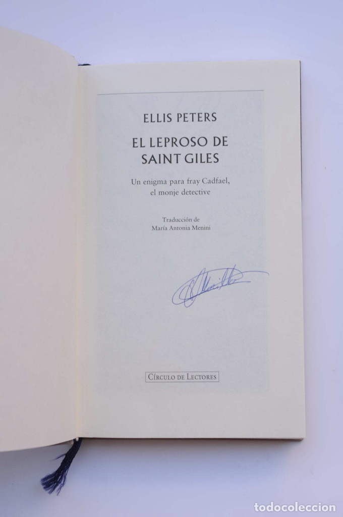 Libros: El leproso de St. Giles - PETERS, Ellis - Foto 2