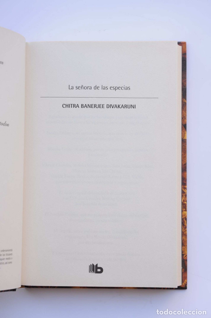 Libros: La se&ntilde;ora de las especias - DIVAKARUNI, Chitra Banerjee - Foto 2
