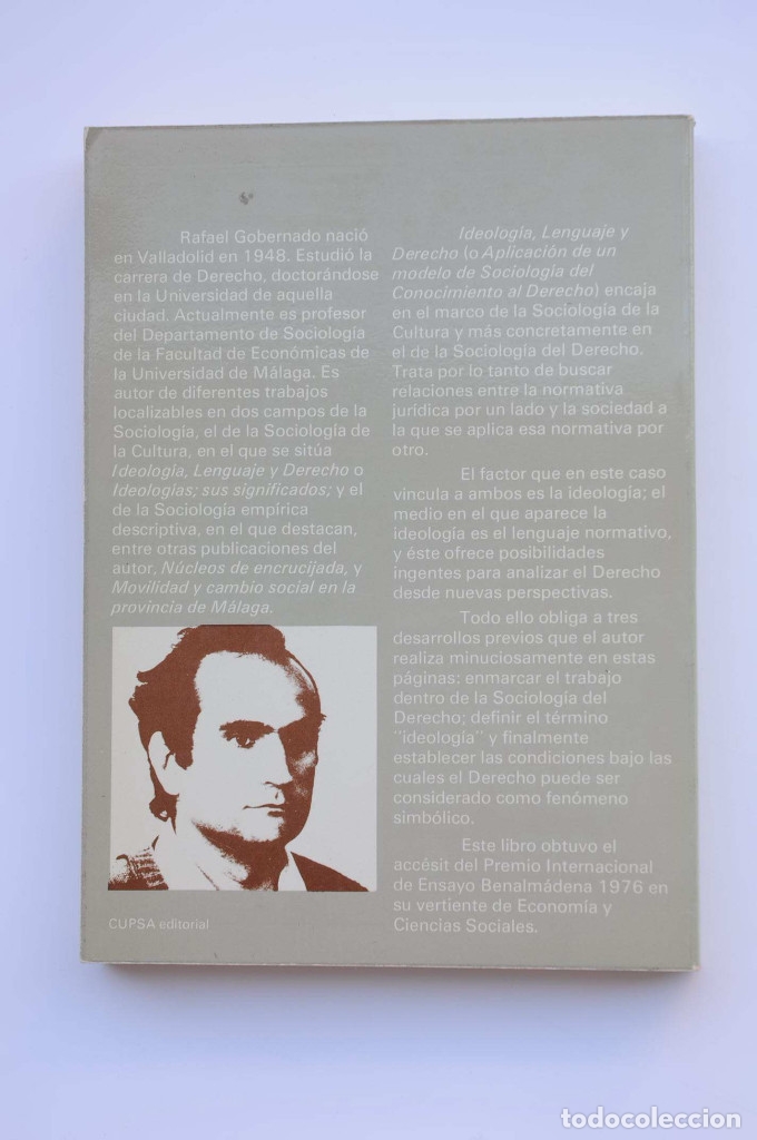 Libros: Ideolog&iacute;a, lenguaje y derecho - GOBERNADO, Rafael - Foto 3