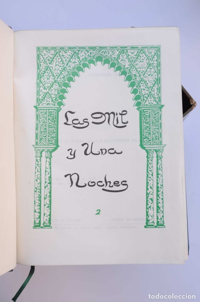 Libros: Mil y Una Noches - AN&Oacute;NIMO - Foto 5
