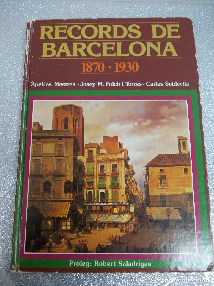 Libros: Records de Barcelona - Foto 1
