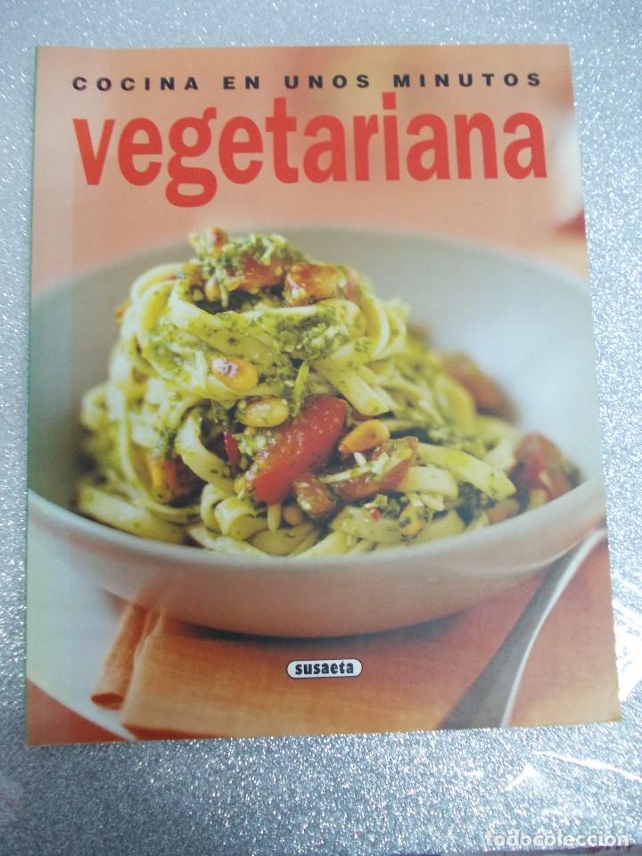 Libros: COCINA EN UNOS MINUTOS VEGETARIANA - Foto 1