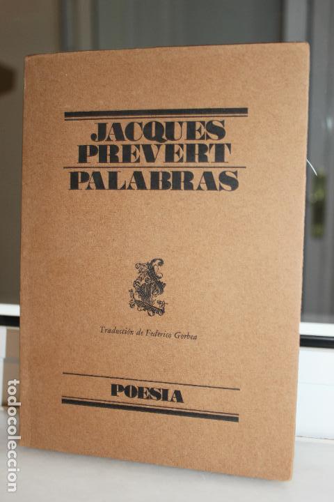 Libros: PALABRAS, JACQUES PREVERT. POESIA. EL BARDO 1980 1&ordf; EDICION - Foto 1