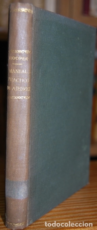 Libros: MANUAL PRACTICO DE AJEDREZ - HOOPER, W. - Foto 1