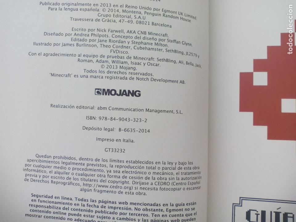 Libros: MINECRAFT GU&Iacute;A REDSTONE. 2&ordf; EDICI&Oacute;N 2014. GU&Iacute;A DE JUEGO. - Foto 5