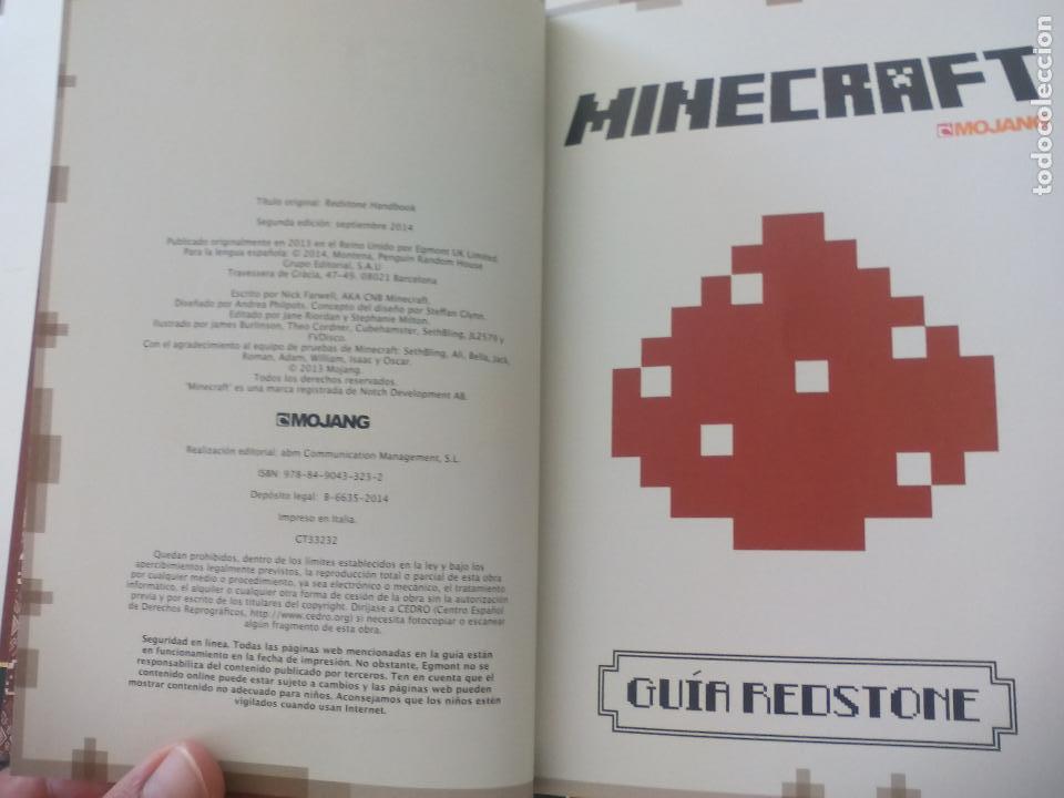 Libros: MINECRAFT GU&Iacute;A REDSTONE. 2&ordf; EDICI&Oacute;N 2014. GU&Iacute;A DE JUEGO. - Foto 6