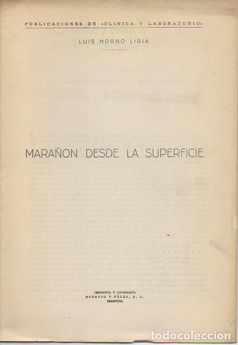 Libros: MARA&Ntilde;ON DESDE LA SUPERFICIE. - HORNO LIRIA, Luis. - Foto 1
