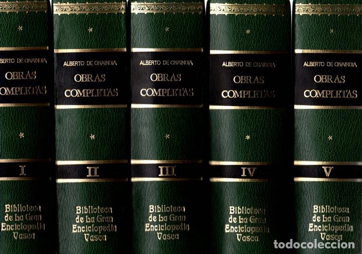 Libros: Obras completas. 5 tomos - Onaindia Zuloaga, Alberto - Foto 1