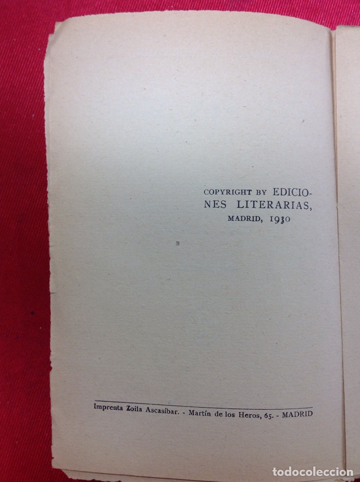 Libros: Ave Sin Nido, 1930 - Foto 1