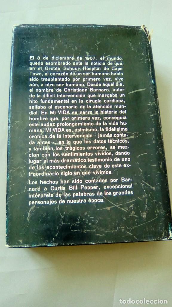 Libros: MI VIDA.- CHRISTIAAN BARNARD - Foto 3