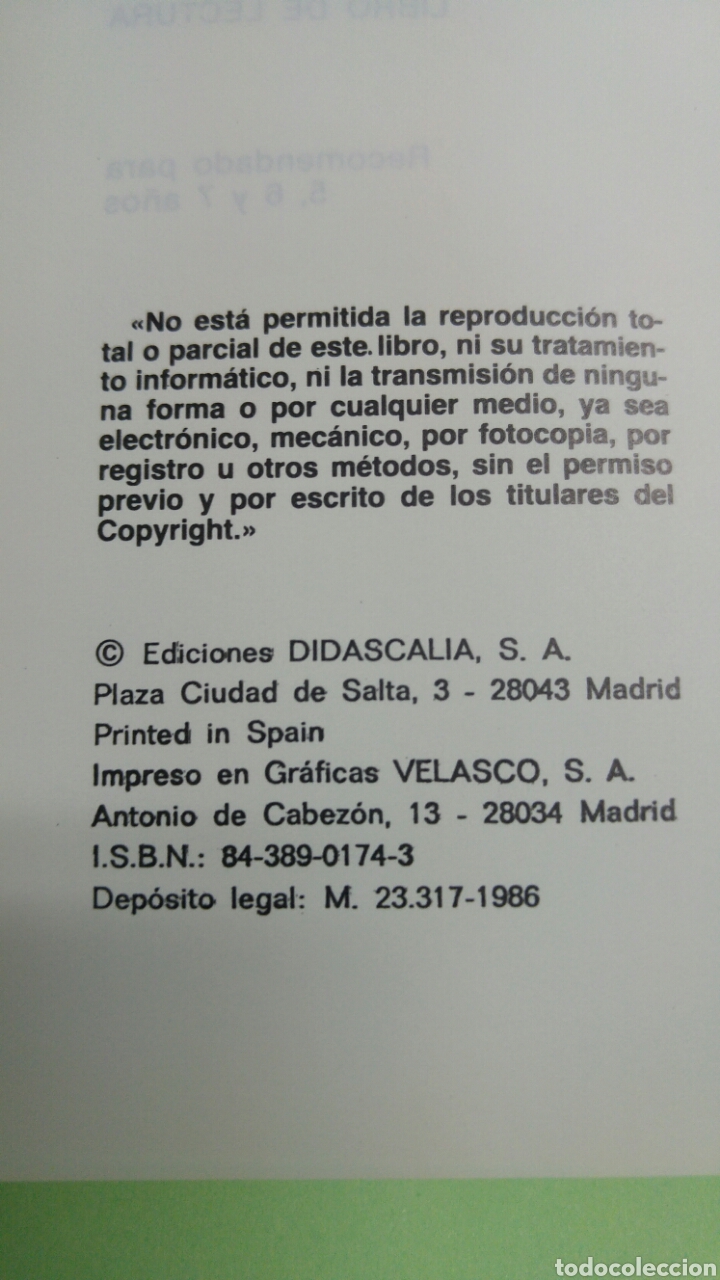 Libros: David y Ana 1 lectura Ediciones Didascalia 1986 - Foto 3