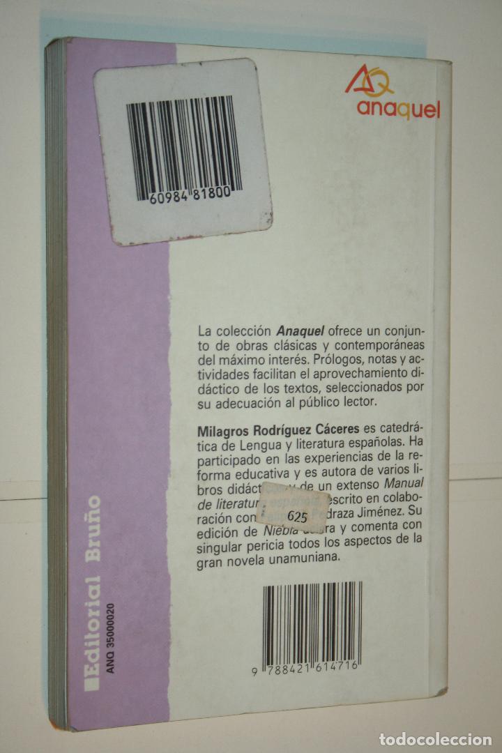 Libros: NIEBLA (Miguel de Unamuno) *** EDITORIAL BRU&Ntilde;O (1991) - Foto 2