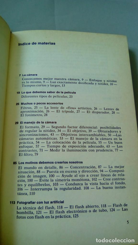Libros: EL PLACER DE LA FOTOGRAFIA.- GERT LINDNER - Foto 6